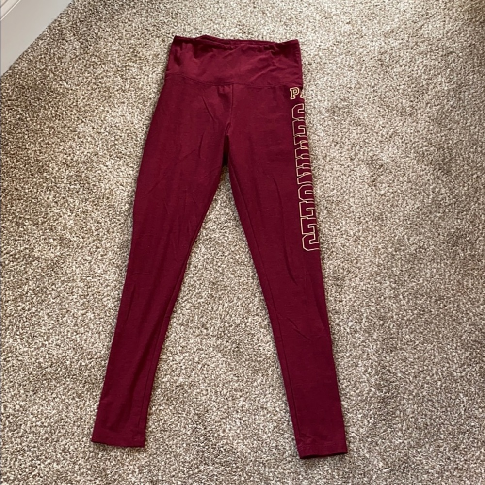 EUC - FSU Seminoles leggings!